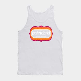 Oak Island, NC Summertime Sign Tank Top